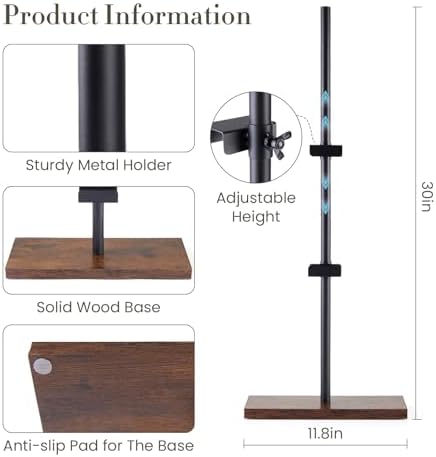 Adjustable Tabletop Picture Easel Stand for 29 H Display