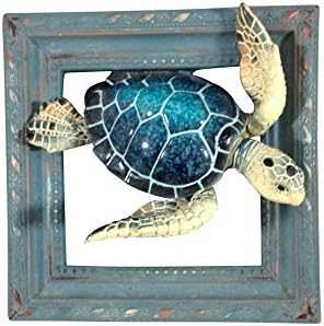 Comfy Hour 3D Ocean Turtle Wall Decor Frame