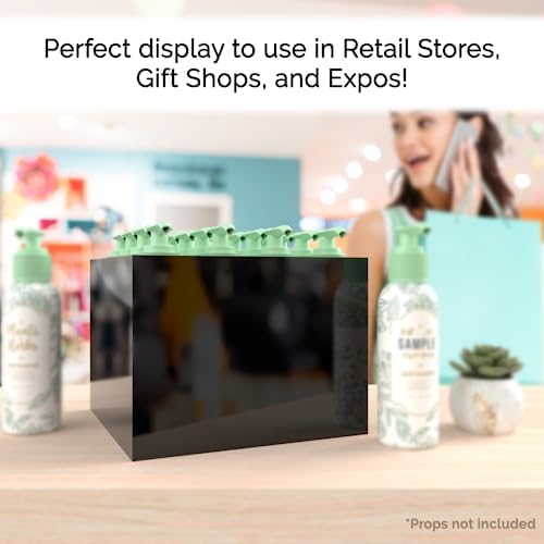 Black Acrylic Retail Display Box 12x12x9