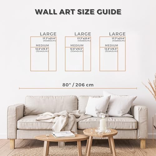 QMMP Modern Wooden Wall Sculptures Set of 3