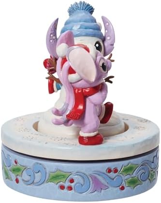 Enesco Disney Traditions Snowman Figurine 6 Inch Rotatable