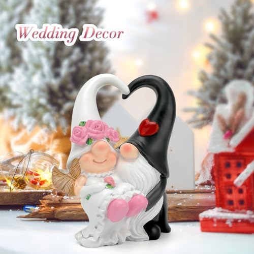 Romantic Wedding Gnomes Couple Decor Gift