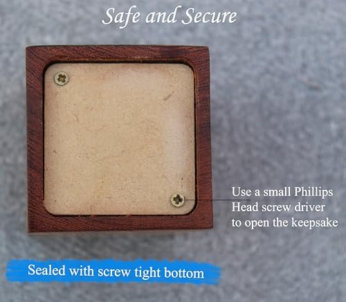 Wooden Cremation Urns for Adult Male and Female