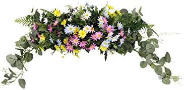 Belupai 276 In Artificial Daisy Swag Decor