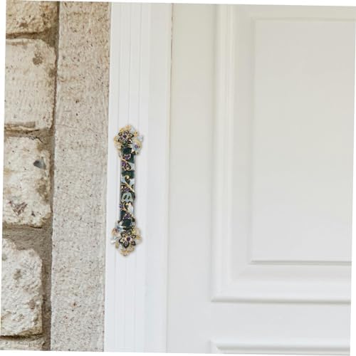 Metal Retro Mezuzah Door Decorative Script Holder