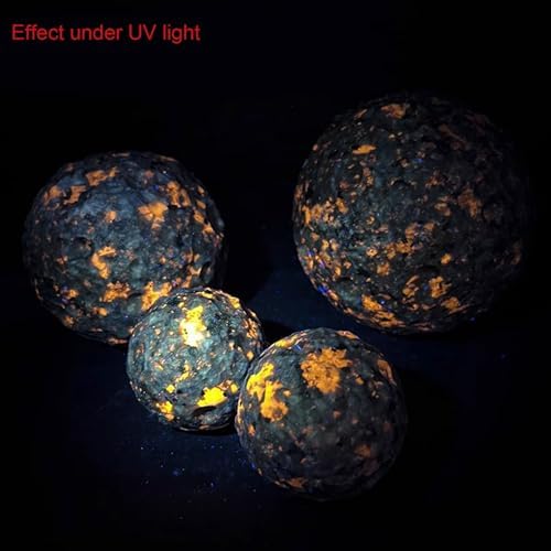 Yooperlite Crystal Ball with Stand - 10cm