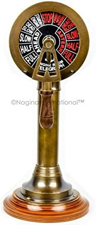 Nagina International Engine Order Telegraph Brass Antique 36 Inches