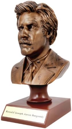 Anchorman Ron Burgundy 7 Inch Bronze Bust