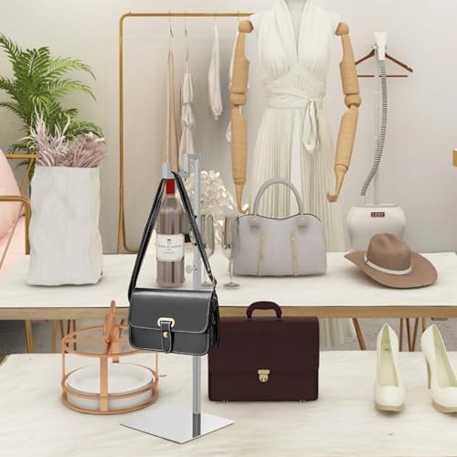 Polmart Adjustable Hanger Display Stand for Bags Wreaths Crafts