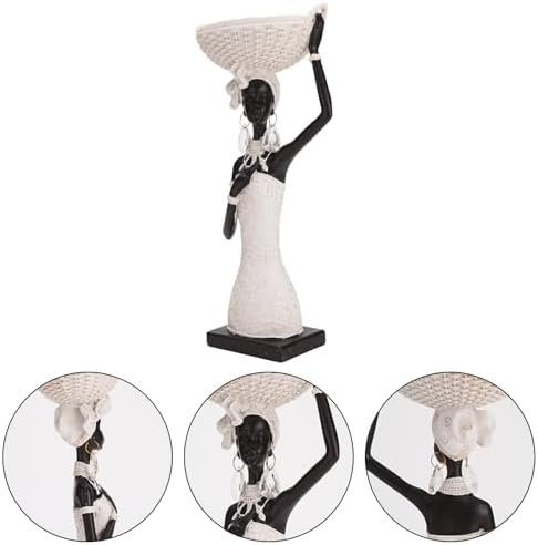 African Style Resin Storage Tray Decor