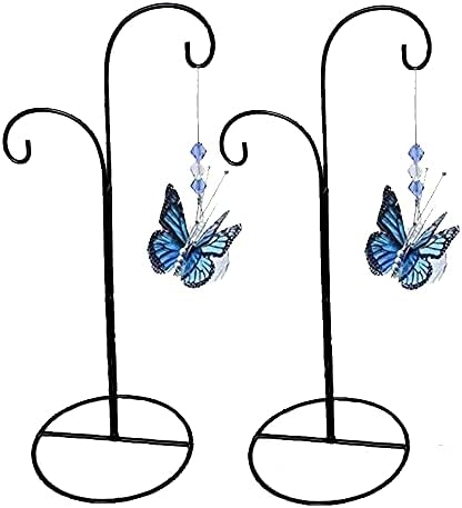 SGrace Ornament Display Stand Holder for Hanging Glass Globes and Terrariums