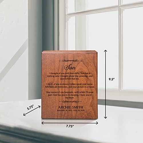 LifeSong Milestones Decorative Cremation Urn for Adult Human Ashes
