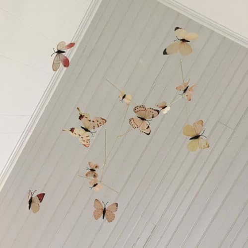 Yellow Butterfly Mobile - 23W x 28H Wall Decor