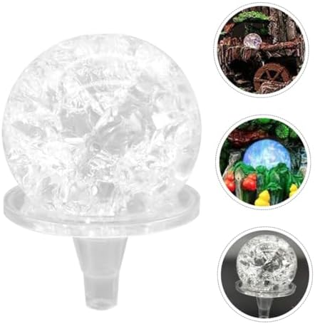 PRETYZOOM Crystal Ball Replacement for Fountain and Home Decor