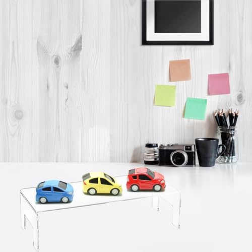 Frcctre 2 Pack Acrylic Display Risers for Dessert and Toys