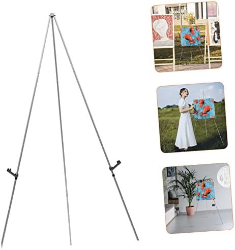 Adjustable Metal Easel Stand for Art Displays and Presentations