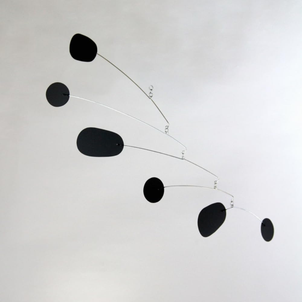 Black Metal Mobile Midcentury Geometric Decor