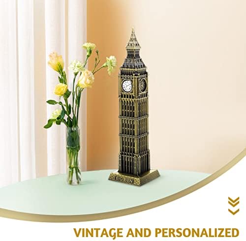 Alipis London Big Metal Building Model Decorative Statue