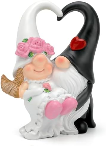Romantic Wedding Gnomes Couple Decor Gift