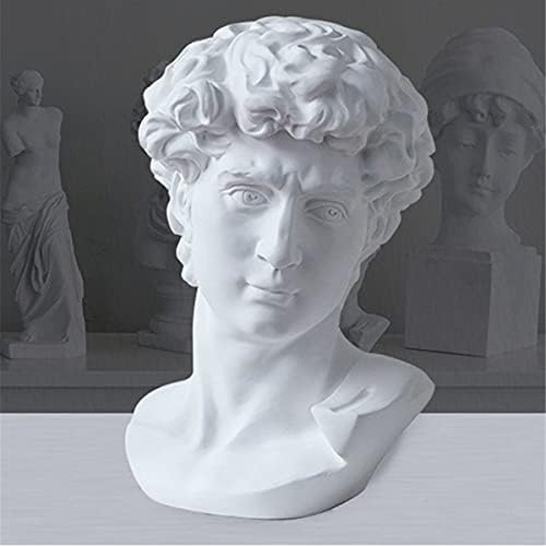 ECYC 118 Inch Classic David Bust Statue Resin Sculpture