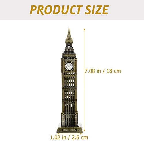 Alipis London Big Metal Building Model Decorative Statue