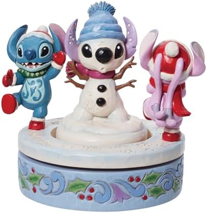 Enesco Disney Traditions Snowman Figurine 6 Inch Rotatable