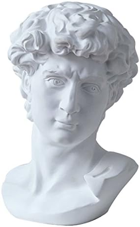 ECYC 118 Inch Classic David Bust Statue Resin Sculpture