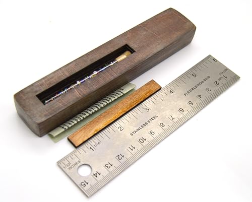 Rustic Wooden Walnut Wedding Mezuzah Decorative Sign