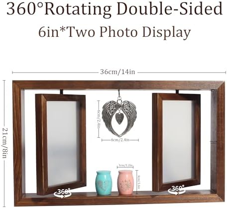 Contid Revolve Photo Frame Urn Set for Two