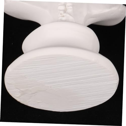 4pcs Mini Musician Bust Sculptures Resin Decor Desktop Statue