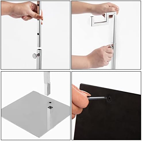 Polmart Adjustable Hanger Display Stand for Bags Wreaths Crafts