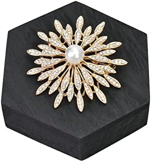 MOOCA 6 Pcs Black Hexagon Risers for Jewelry Display