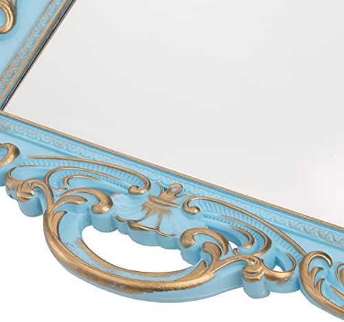 Frcctre 3-Piece Decorative Mirror Tray Set