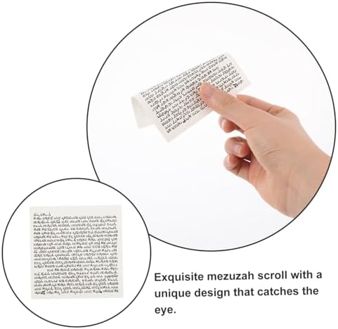 VALICLUD 50pcs Mezuzah Scroll Home Decor