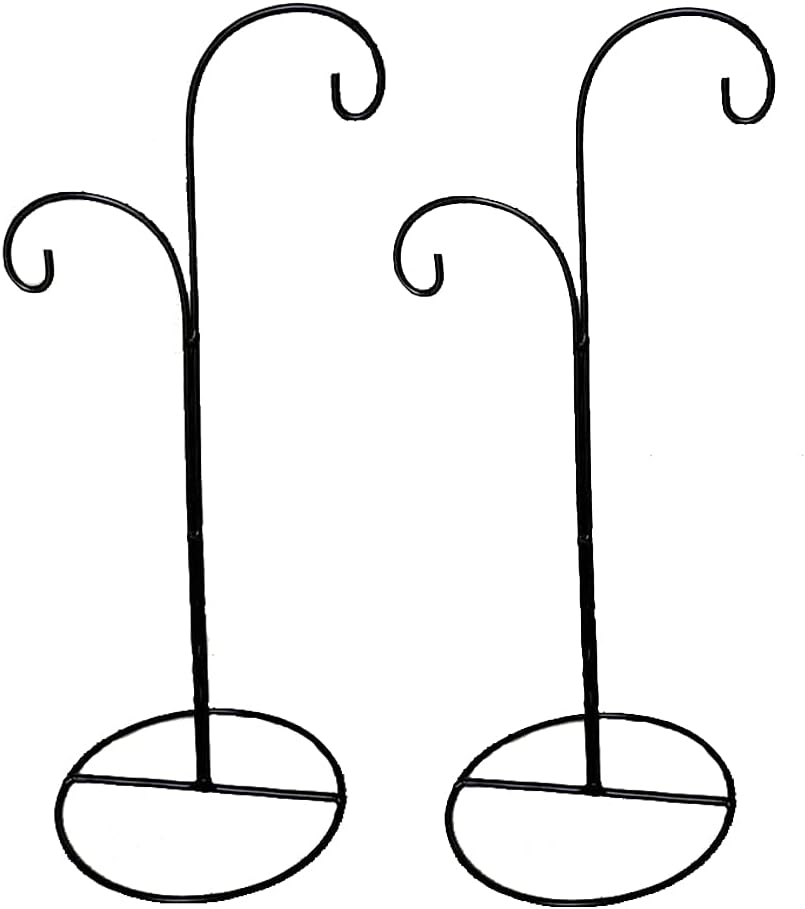 SGrace Ornament Display Stand Holder for Hanging Glass Globes and Terrariums