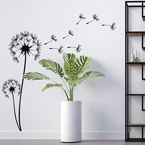 DEKADRON Metal Wall Art Pusteblume with Flying Seeds