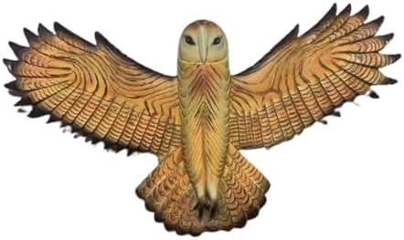Rekeell Handcrafted Owl Resin Wall Sculpture