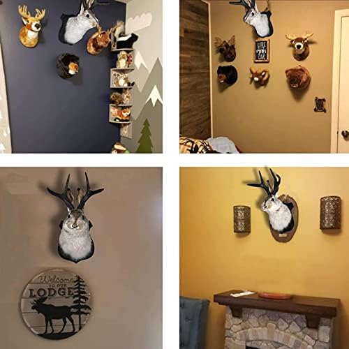 PAHAYU Antler Rabbit Wall Decor Gift - Jackalope Mount