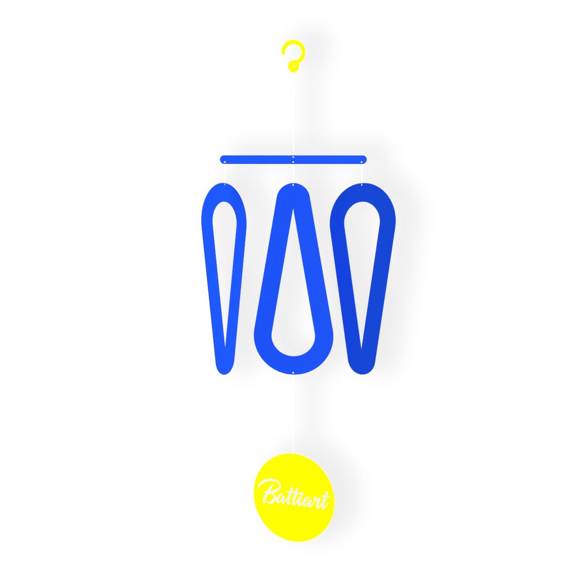 Balancing Droplets Hanging Mobile Minimalist Decor