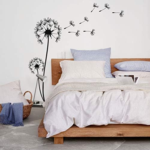 DEKADRON Metal Wall Art Pusteblume with Flying Seeds