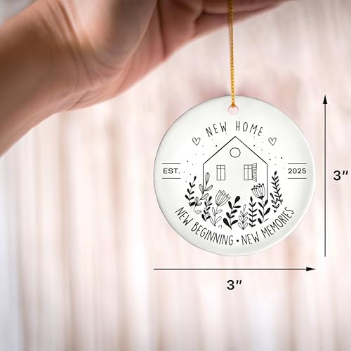 Cozzies New Home Ornament 2025 Decor Gift