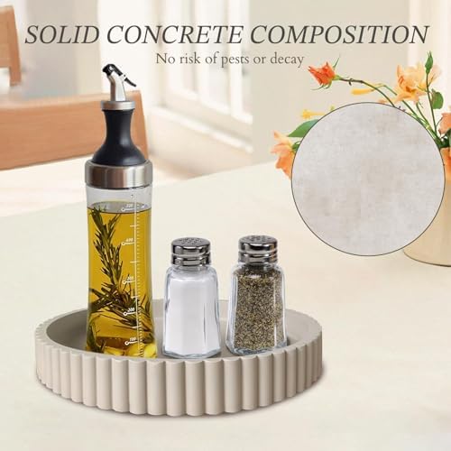Large Round Decorative Tray for Coffee Table