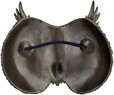 Veronese Design Resin Steampunk Owl Wall Sculpture