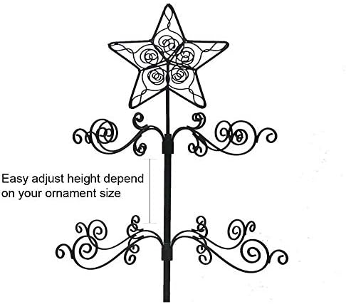 HOHIYA 24 Inch Rotating Ornament Display Stand