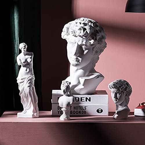 ECYC 118 Inch Classic David Bust Statue Resin Sculpture