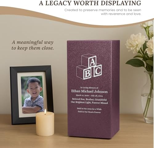 Amaranthine Urn Decorative Cremation Urn for Human Ashes