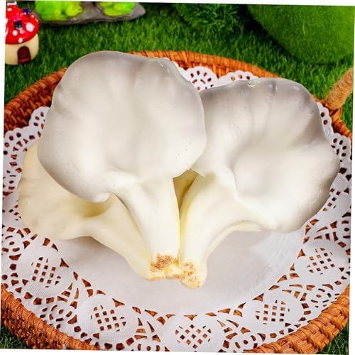 Unomor Realistic Miniature Mushroom Decor Statue