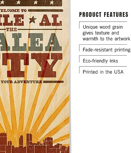 Lantern Press 12x18 Inch Premium Wood Sign 1