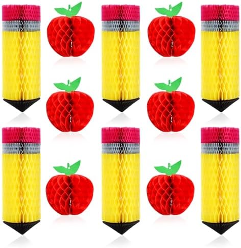 FOIMAS 12pcs Back to School Hanging Decorations