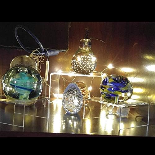 Hedume 9-Piece Clear Acrylic Display Riser Set